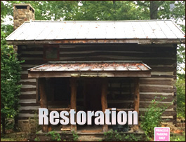 Historic Log Cabin Restoration  Edison, Ohio
